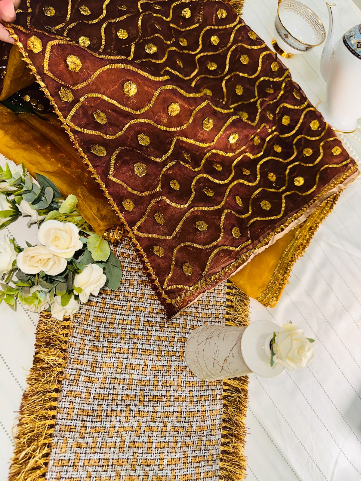 The Ethereal Organza Masterpiece | Artistic Gotta Designing