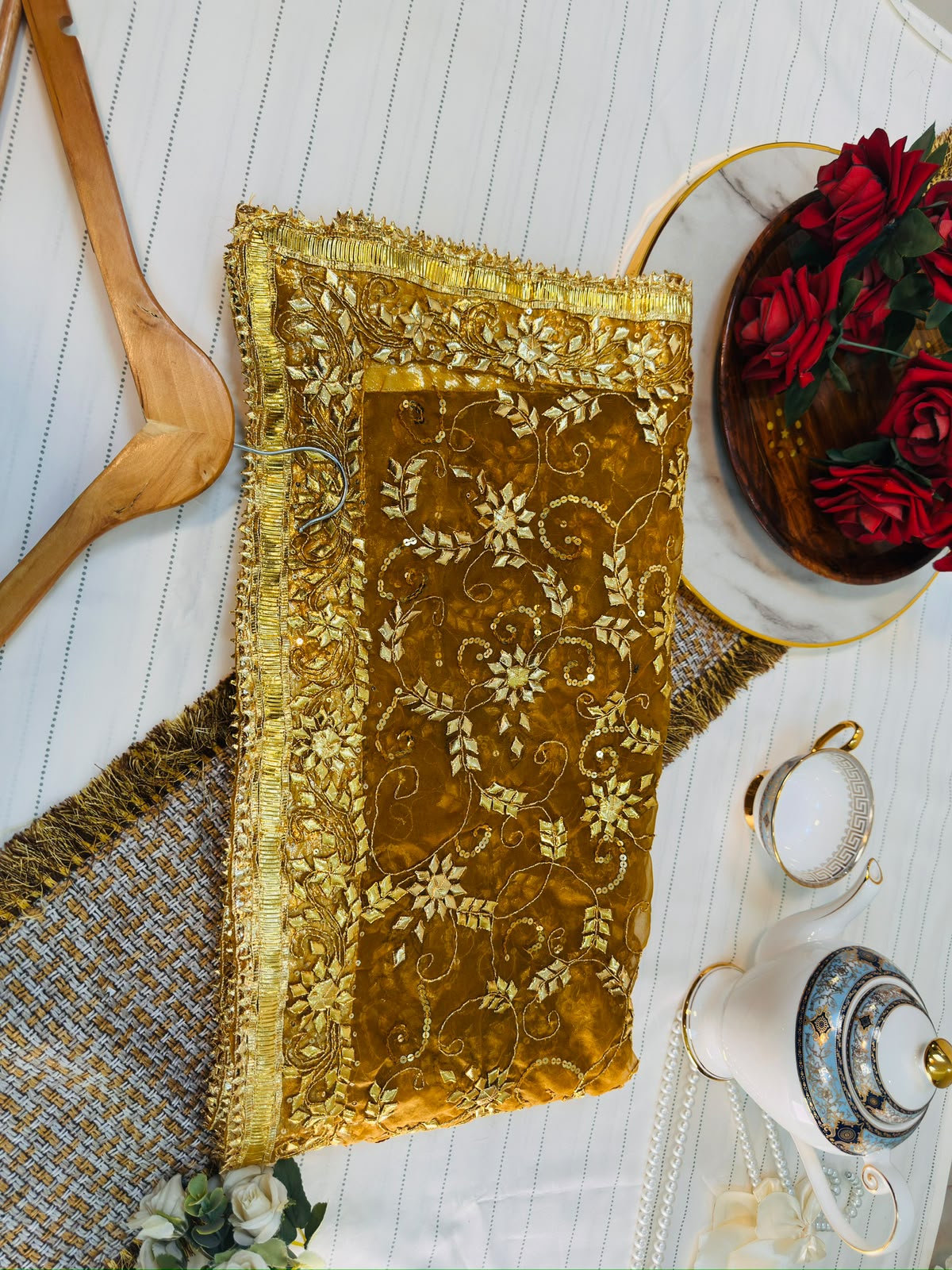 The Ethereal Organza Masterpiece | Artistic Gotta Designing