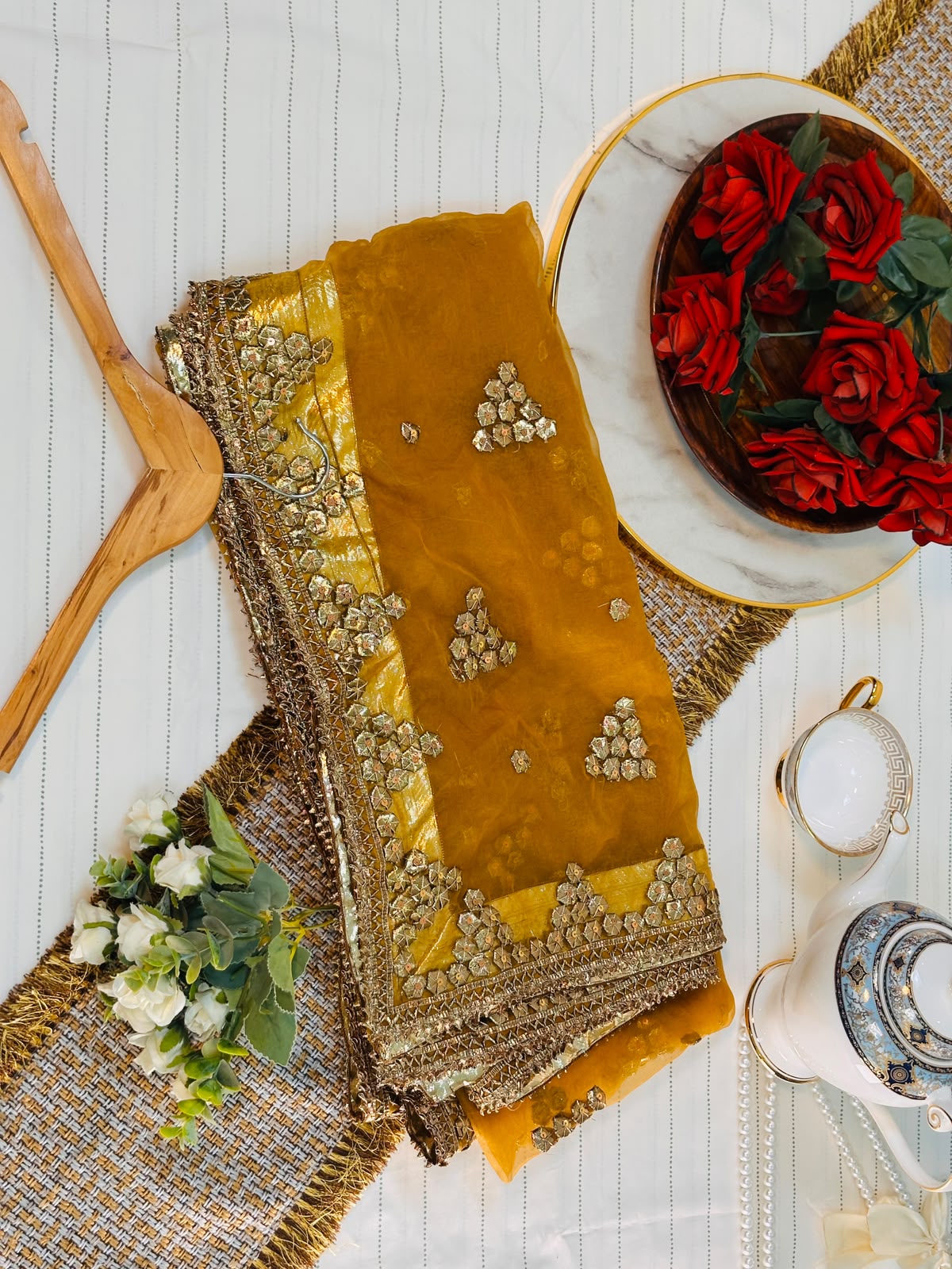 The Ethereal Organza Masterpiece | Artistic Gotta Designing