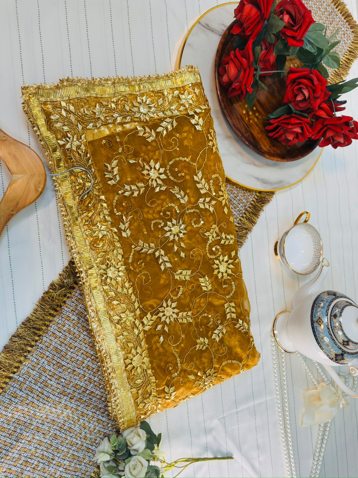 The Ethereal Organza Masterpiece | Artistic Gotta Designing