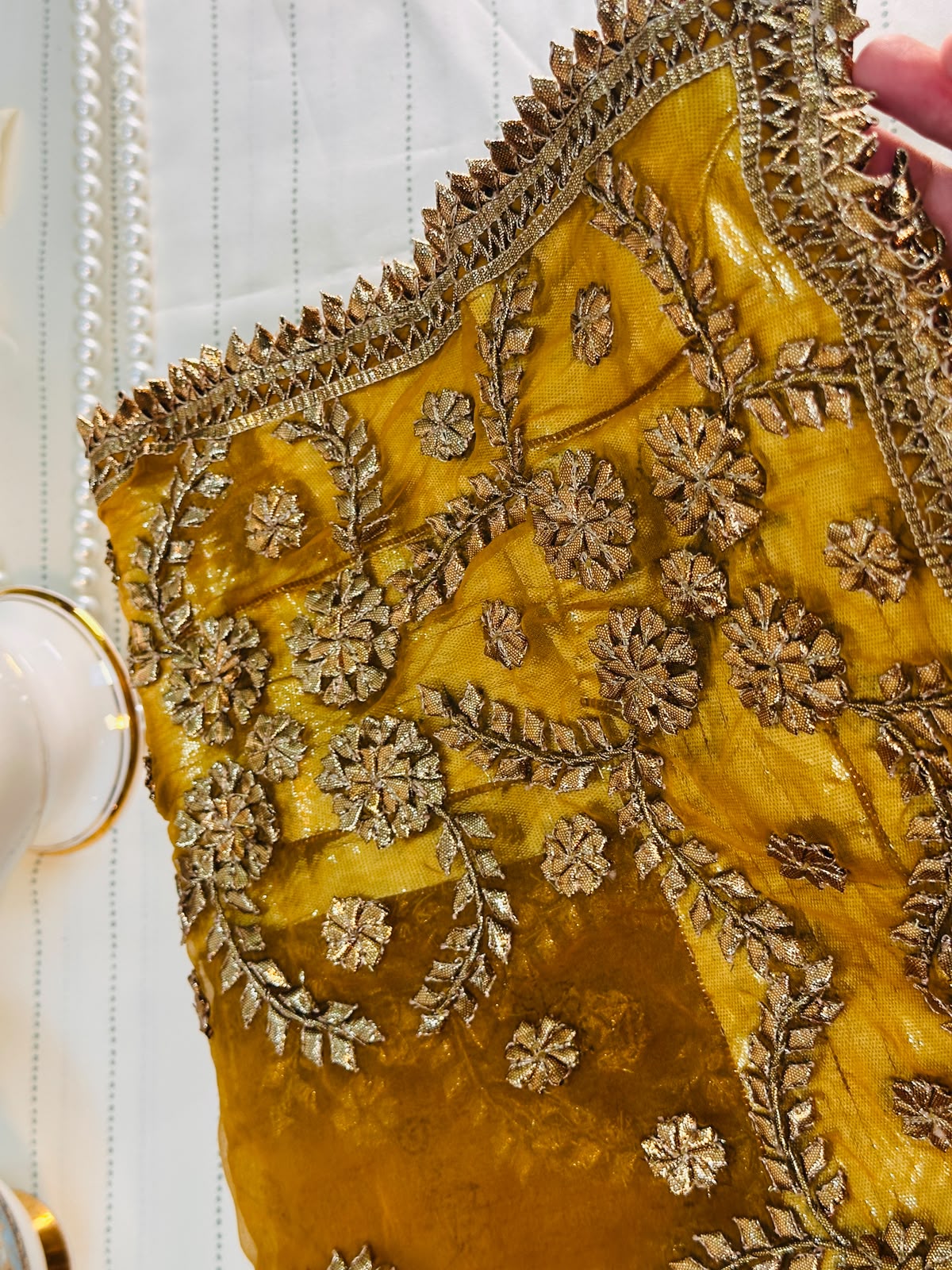 The Ethereal Organza Masterpiece | Artistic Gotta Designing