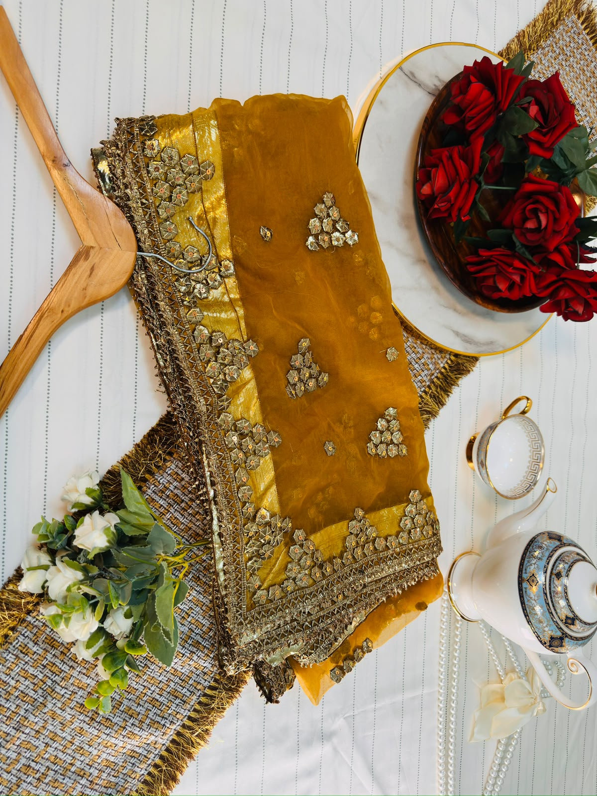 The Ethereal Organza Masterpiece | Artistic Gotta Designing
