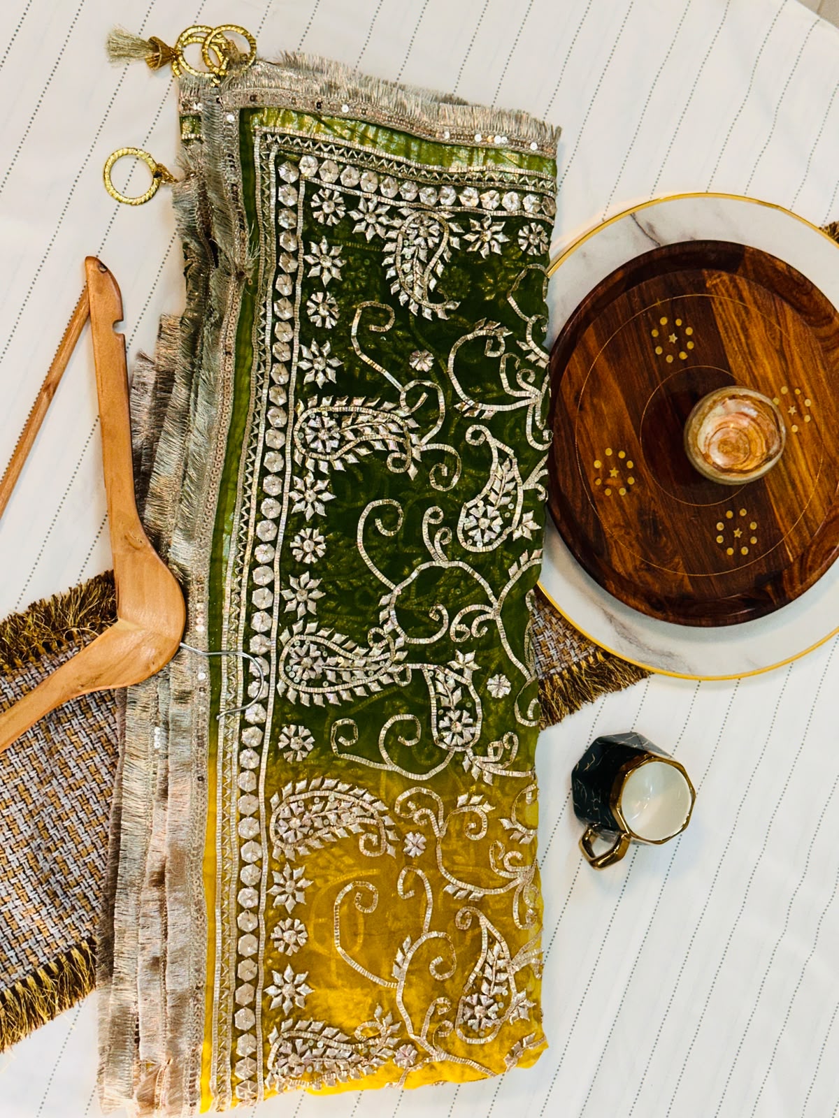 The Ethereal Organza Masterpiece | Artistic Gotta Designing