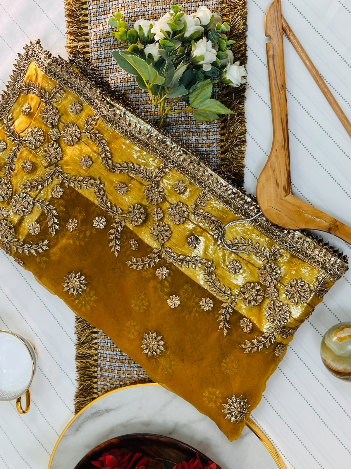 The Ethereal Organza Masterpiece | Artistic Gotta Designing