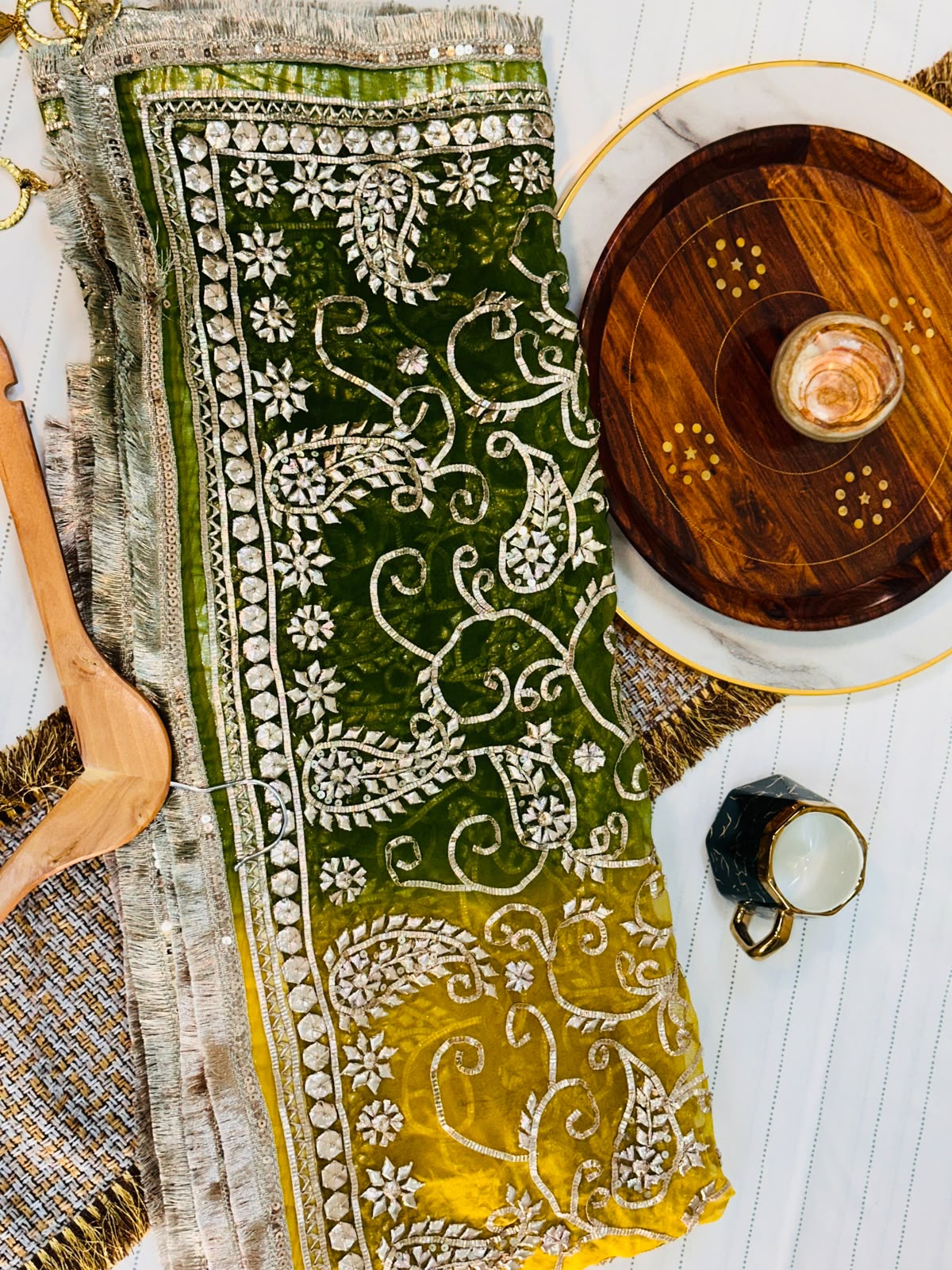 The Ethereal Organza Masterpiece | Artistic Gotta Designing