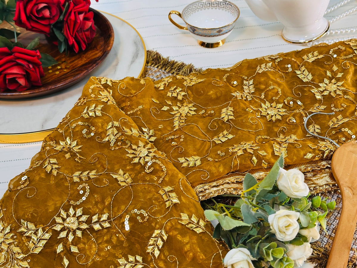 The Ethereal Organza Masterpiece | Artistic Gotta Designing