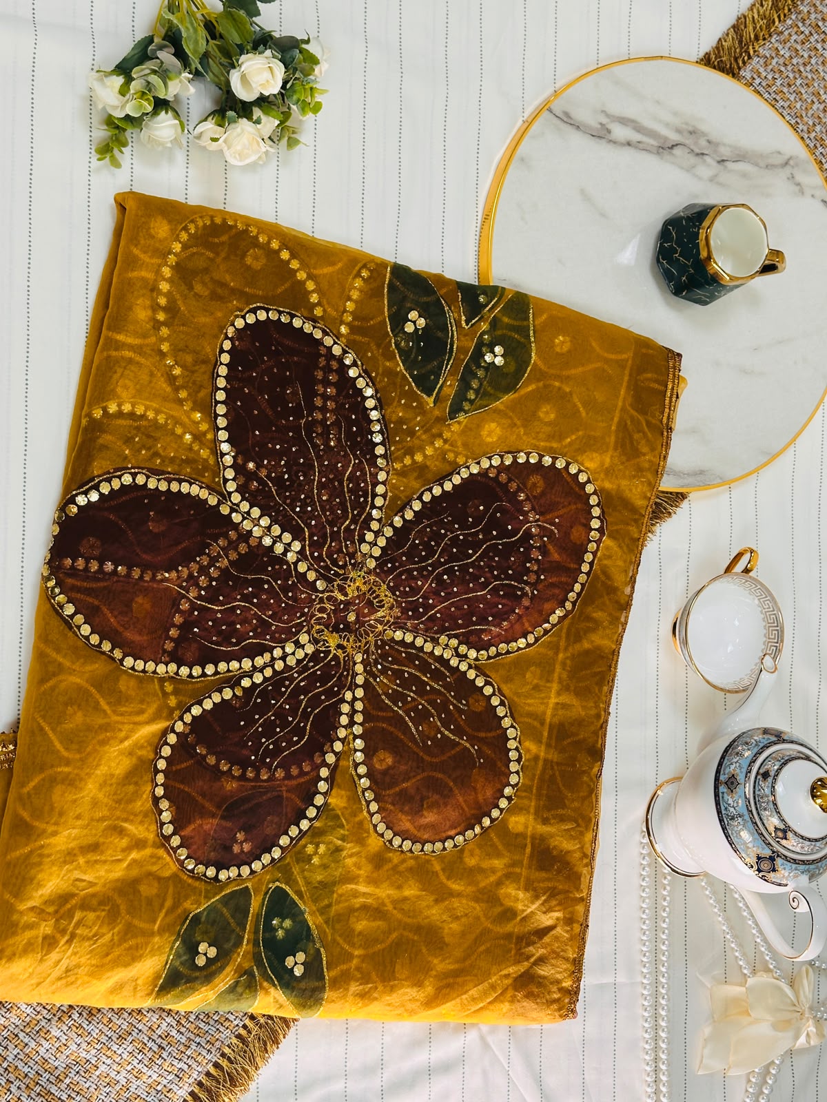 The Ethereal Organza Masterpiece | Artistic Gotta Designing