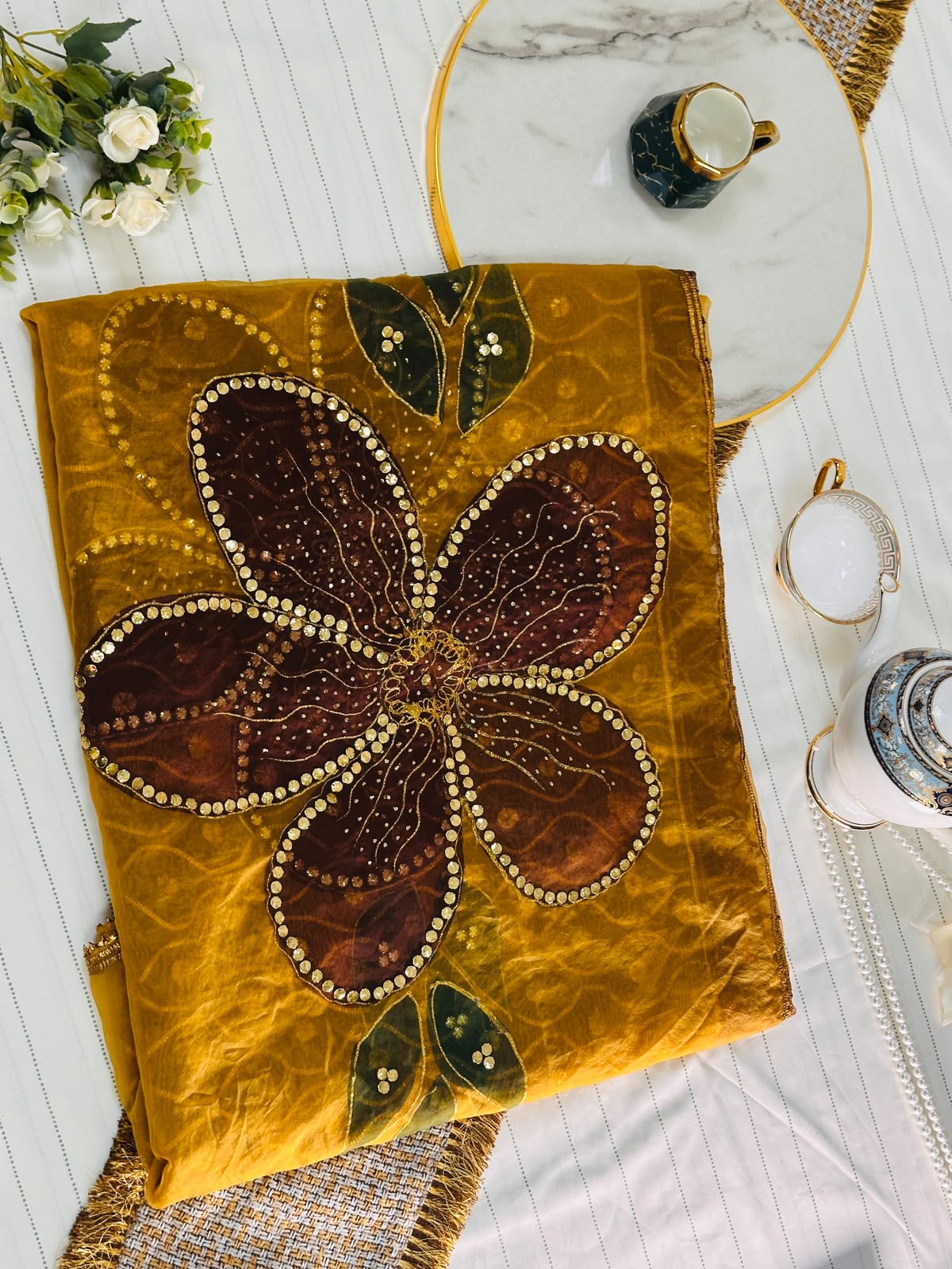 The Ethereal Organza Masterpiece | Artistic Gotta Designing